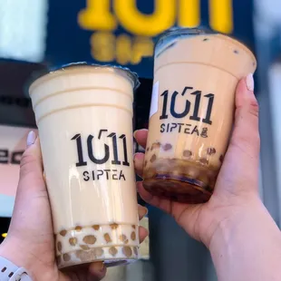 C1. Taiwan Milk Tea with Tapioca, C8c. Jasmine Green Milk Tea