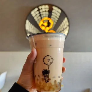 Taiwan Milk Tea with Tapioca