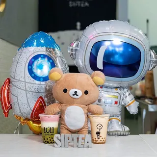 C6c. Jasmine Green Milk Tea