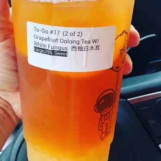 D4. Grapefruit Oolong Tea with White Fungus