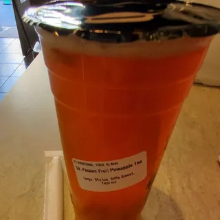 E4. Passion Fruit Pineapple Tea