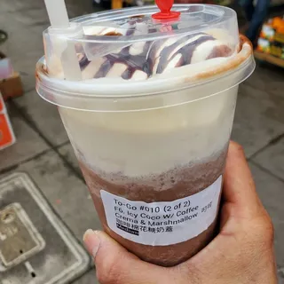 F6. Icy Coco with Coffee Crema and Marshmallow