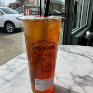 Jasmine Iced Tea. Just simple and refreshing!