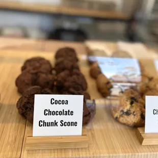 Cocoa Chocolate Chunk Scone