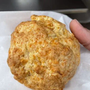 Cheddar scone, so good!