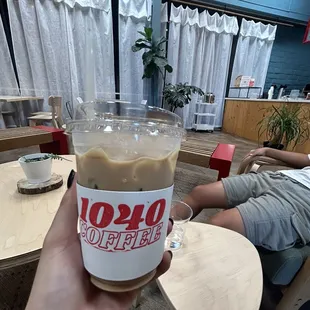 Iced Vanilla Latte
