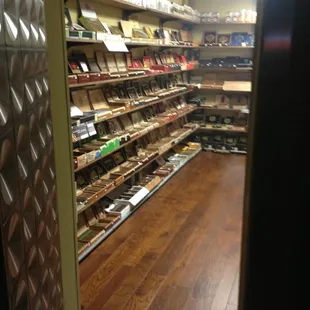 Humidor inside a bank vault