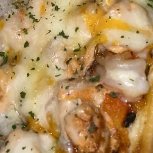 Salmon and shrimp Philly