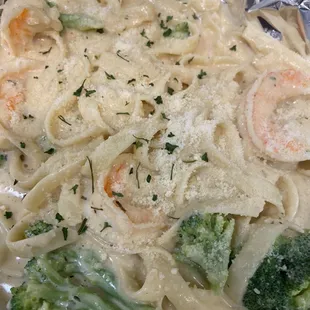 Shrimp Alfredo