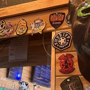 My department patch. Geared to military and law enforcement.