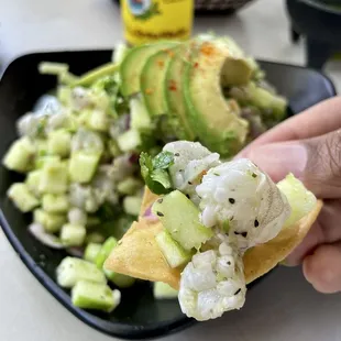 Green Apple Ceviche