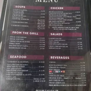 Menu Dec 2024