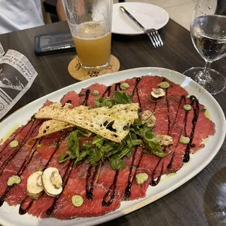 TRUFFLE CARPACCIO DI MANZO