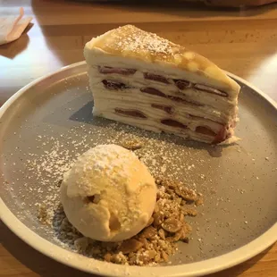 Strawberry Crepe Cake