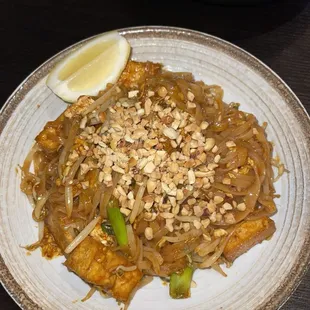 Pad Thai with Tofu