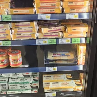 Dairy section