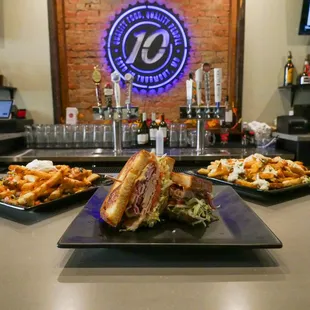 interior, sandwiches