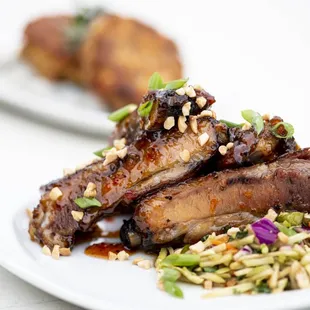 Mongolian Ribs &amp; Slaw