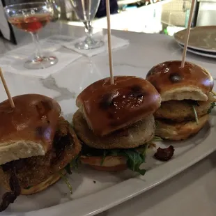 Fried Green Tomato Sliders