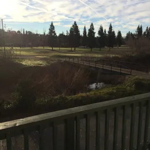 View from room 14, just outside the door