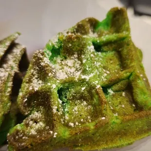 Pandan Waffle