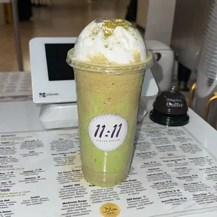 Pistachio Frappe