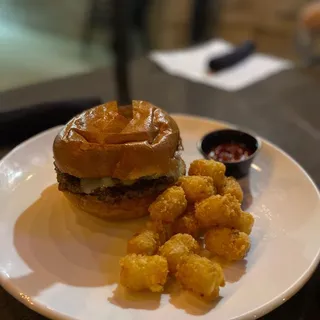 The Mushroom and Swiss Burger