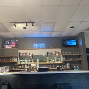  the bar and the tv