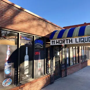 11worth Liquors Storefront and Entrance