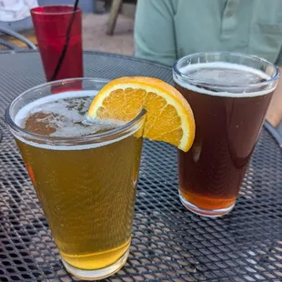 Honey wheat and Scottish ales