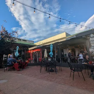 Outside seating