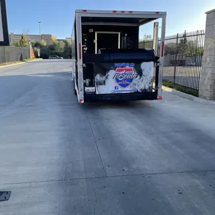 the back of the truck