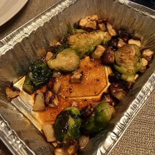 Veggies with the chicken!!!