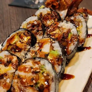 Soft shell crab roll