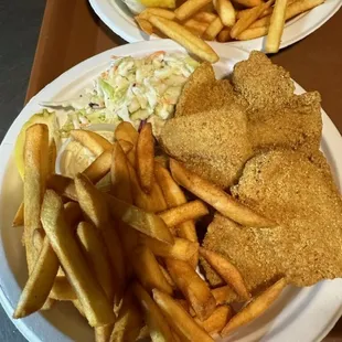 Cat fish and 2 sides