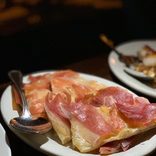 Fried Bread with Prosciutto
