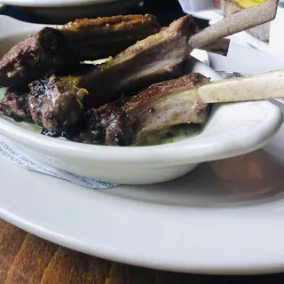 Lamb Scottadito with Goat's Milk Yogurt