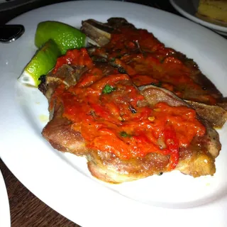 Country Style Pork Ribs with Salsa Piccante