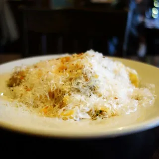 Tagliatelle with Foie Gras Meatballs