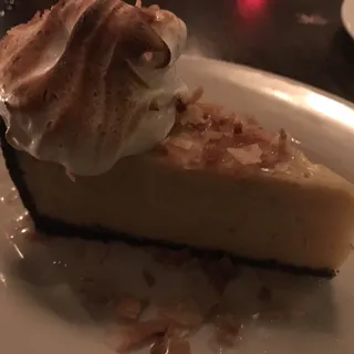 Maple Key Lime Tart with Coconut