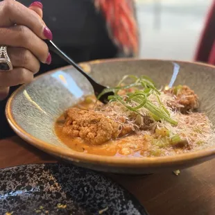 Fish and grits