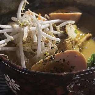 Coconut Curry Chicken Ramen