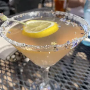 Honey Lavender martini