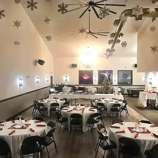 a banquet room