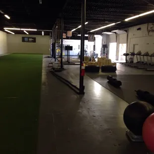 plenty of space to get your butt kicked into awesome shape