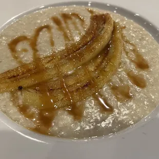 Banana Foster Oatmeal