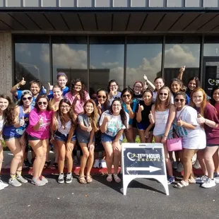 We can handle large groups, too!