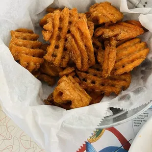 7/10/22 - Sweet Potato Waffles Fries