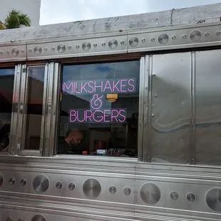 milkshakes and burgers