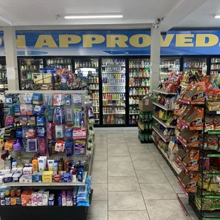 a view of the store's aisles